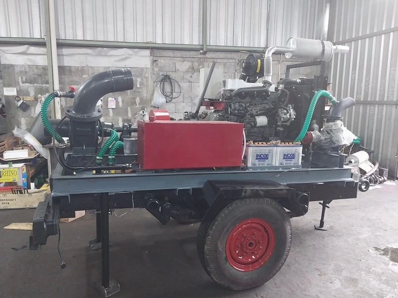 Mesin Pompa Tambang Sedot Pasir 6 Inch